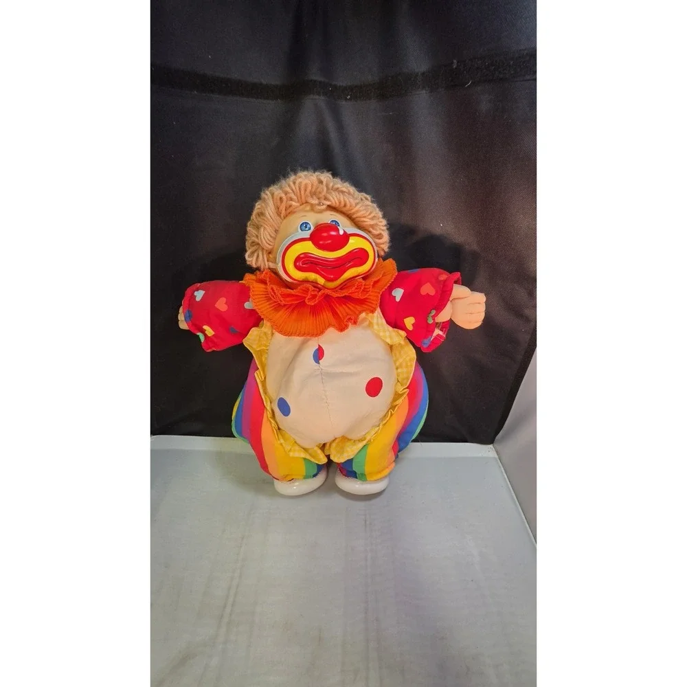 Vintage 1986 Xavier Roberts Cabbage Patch Clown Doll Blue Eyes One Tooth